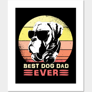 Best Dog Dad Ever Posters and Art